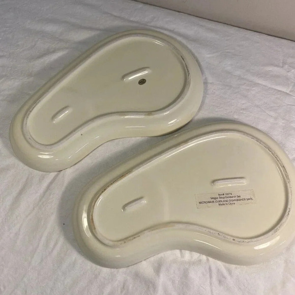 Vintage 2003 WMG the Beet Goes On and Corn To Be Wild Lunch/Snack Plates - Picture 5 of 10